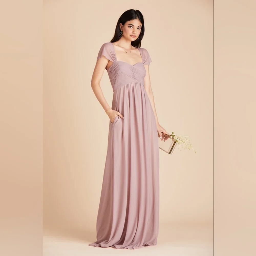 Birdy grey convertible dress NWT Mauve - Picture 9 of 10